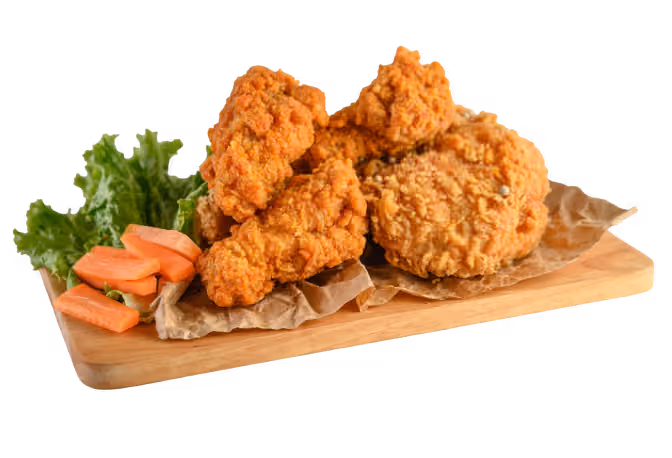 Куриный бургер Qazmaq с хрустящей котлетой